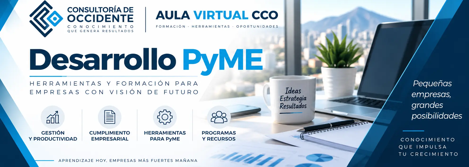 Desarrollo PyME: herramientas y formación para la gestión, productividad y cumplimiento empresarial